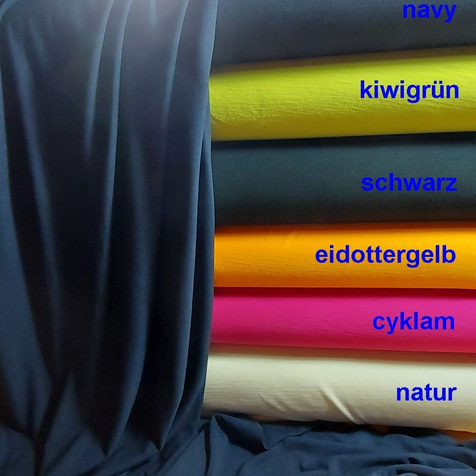 Feinster Merinojersey in 6 Farben Feinster Merinojersey in 6 Farben